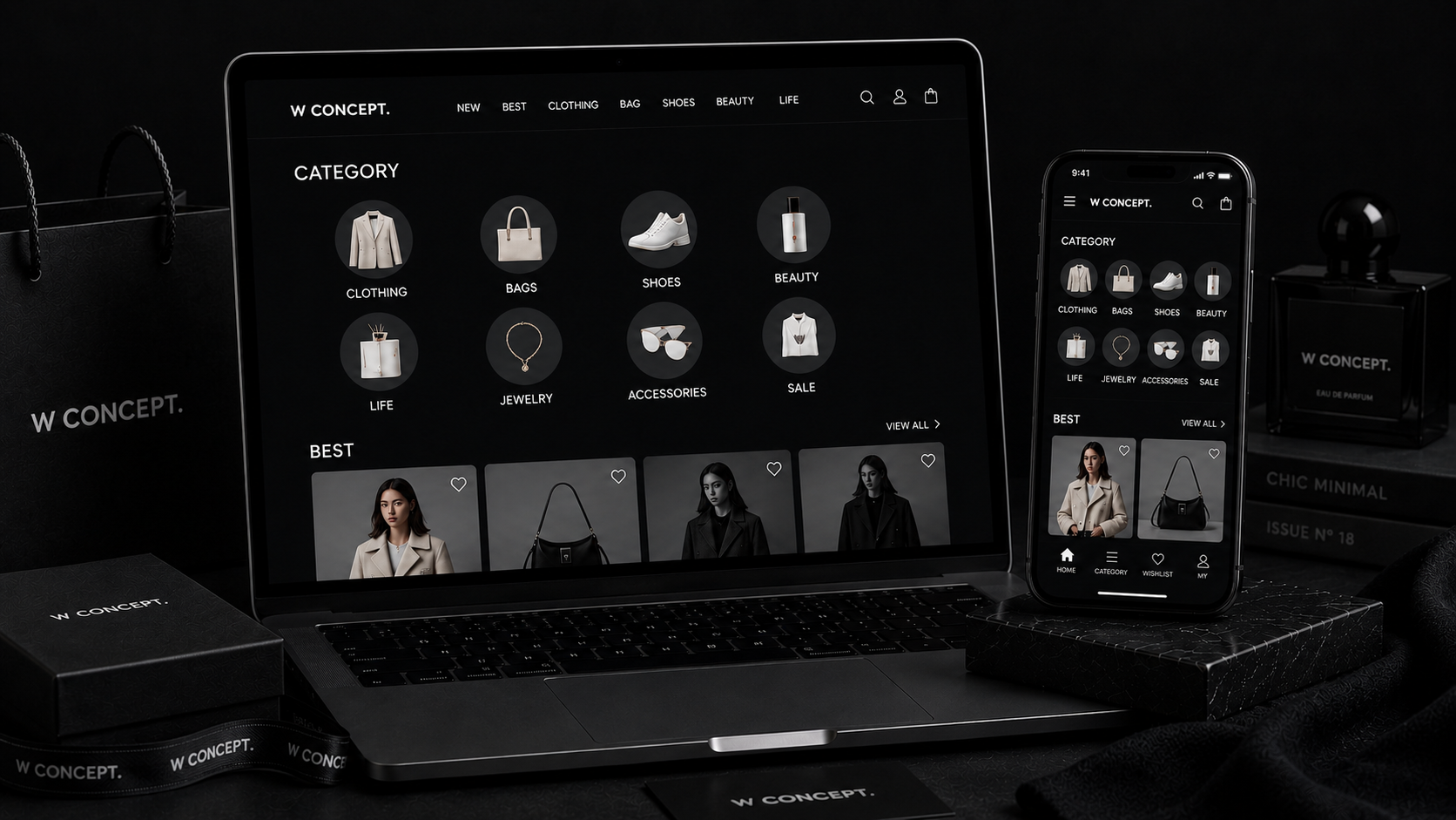 W Concept
US — feature 1